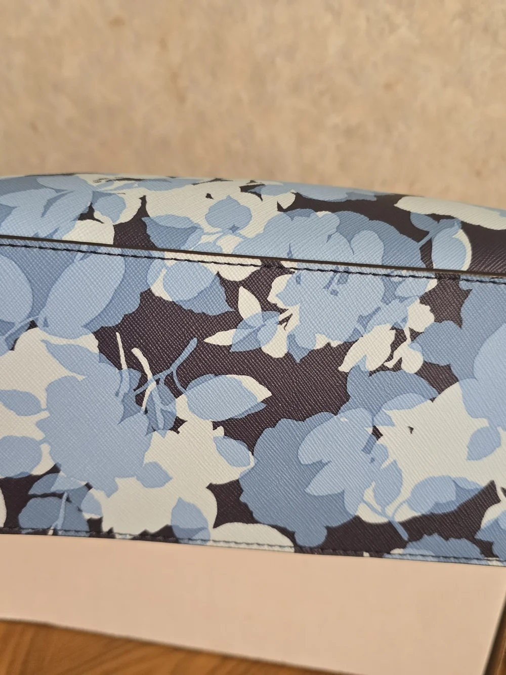 MICHAEL Michael Kors Blue Floral Satchel